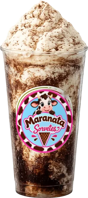 Vaca preta da Maranata: sorvete batido com Coca-Cola